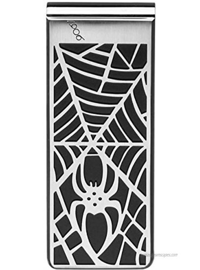 Montblanc 114709 Money Clip Spider Web Motif & PVD Finish