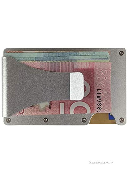 Pocket Wallet RFID Blocking Minimalist Wallet Slim Wallet Money Clip