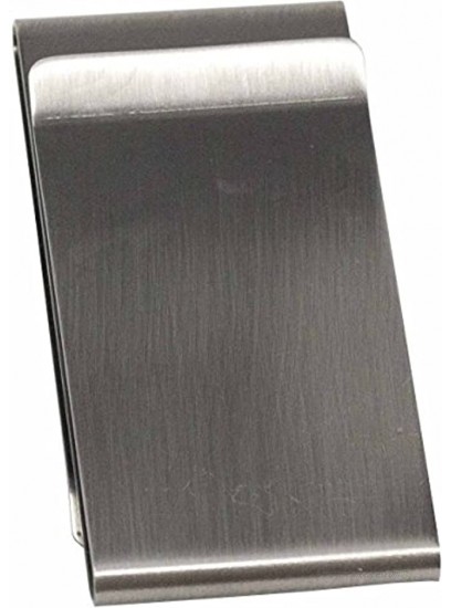 Stainless Steel Double-Sided Boxed Money Clip