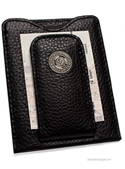 Tokens & Icons Chicago Transit Token Leather Money Clip Wallet