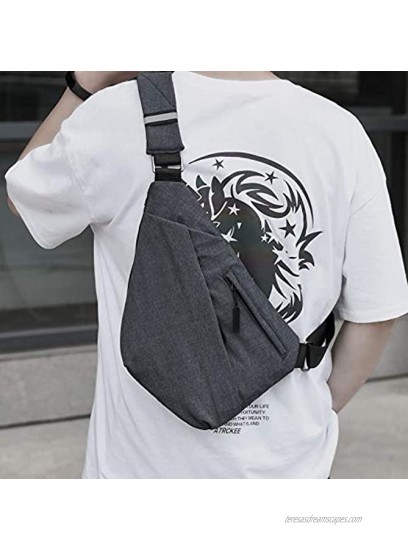ADORENCE Anti-Thief Sling Bag Slim Lightweight & Water Resistant CrossBody Shoulder Bag Chest Bag