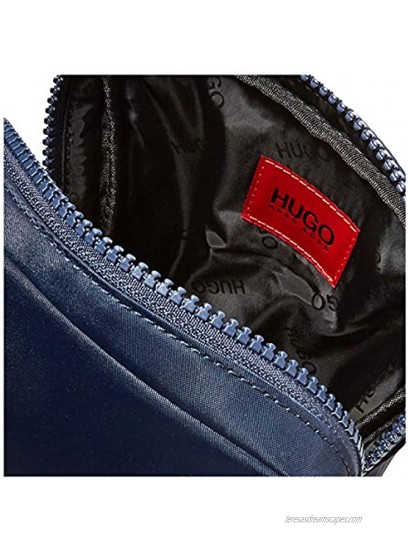HUGO Men's Record JL NS Zip Crossbody Bag Navy410 ONESI
