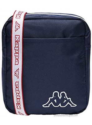 Kappa Mens Zipped Printed Logo Casual Shoulder Bag
