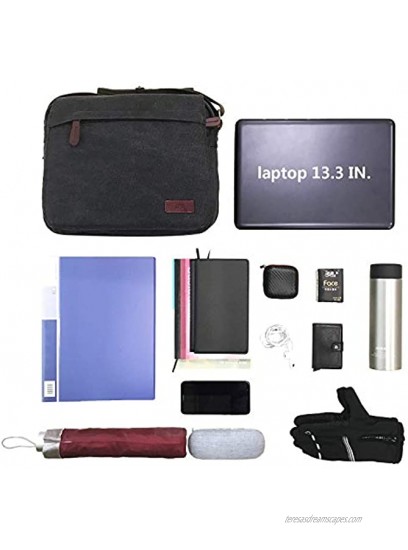 Retro Messenger Bag Shoulder Crossbody Bag Laptop Bag Satchel Bag for Men