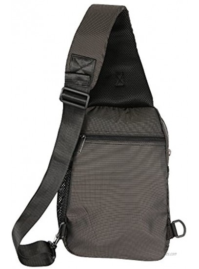 Vanlison Sling Bag Chest Shoulder Backpack Crossbody Multipurpose Daypack For Men Women