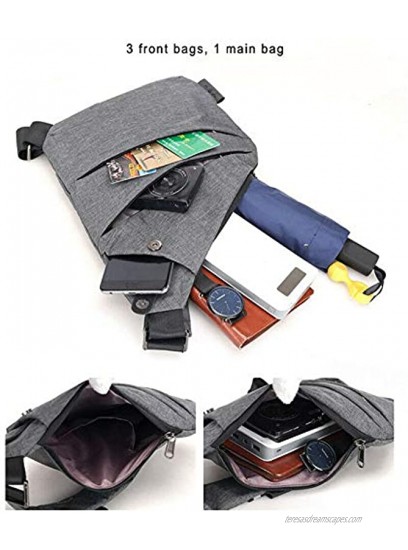 Waterproof Personal Shoulder Pocket Bag Business Anti-theft Package