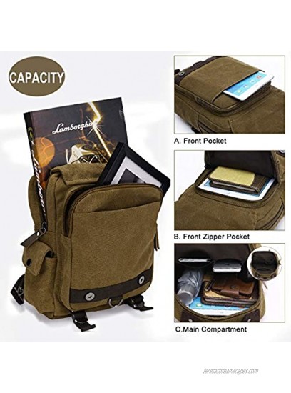 Wind Took Messenger Bag Sling Bag Chest Shoulder Crossbody Backpack Travel Daypack