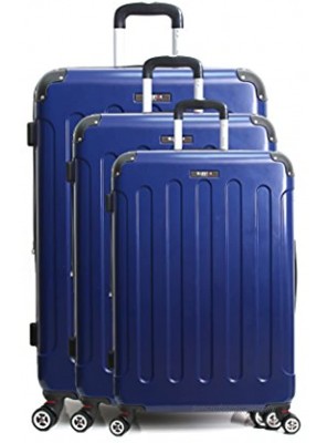 Blue Star Luggage Set Blue Bleu Marine 72 cm