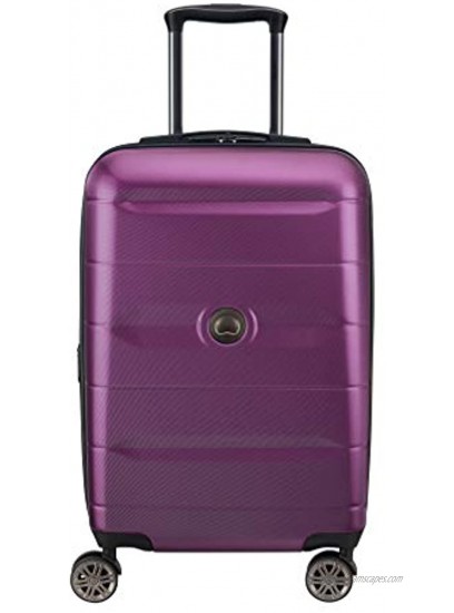 DELSEY Paris Comete 2.0 Hardside Expandable Luggage with Spinner Wheels Purple 3-Piece Set 21 24 28