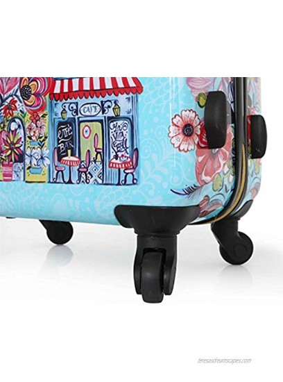 HALINA Car Pintos Oh La 3 Piece Set Luggage Multicolor One Size