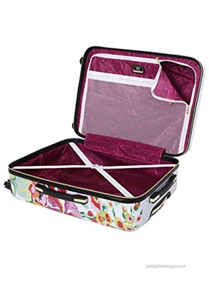 HALINA Collier Campbell Secret Garden 3 Piece Set Luggage Multicolor One Size