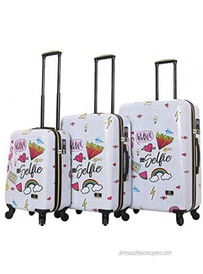 HALINA Nikki Chu Whatever 3 Piece Set Luggage Multicolor One Size