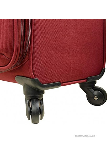 Mia Toro Italy Tordino Softside Spinner Luggage 3pc Set,black One Size