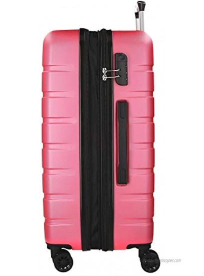 MOVOM Set of 3 suitcases Pink 79 cm