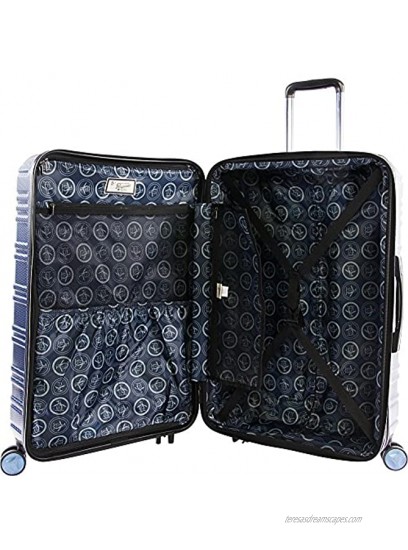 ORIGINAL PENGUIN Collins 3 Piece Set Expandable Suitcase with Spinner Wheels Black One Size
