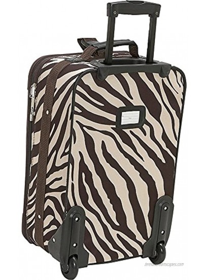 Rockland Fashion Softside Upright Luggage Set Peace 4-Piece 14 19 24 28