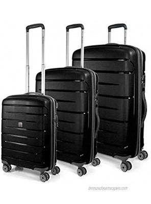 Roncato Luggage Set Black Nero 79 cm
