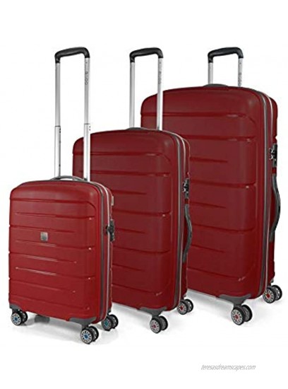 Roncato Luggage Set Red Rosso 79 cm