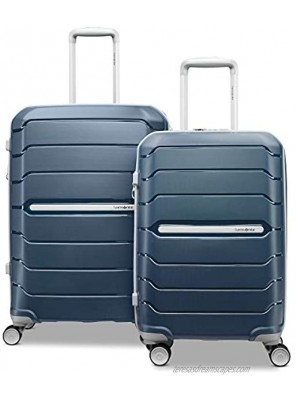 Samsonite Freeform Hardside Expandable with Double Spinner Wheels Navy 2-Piece Set 21 28
