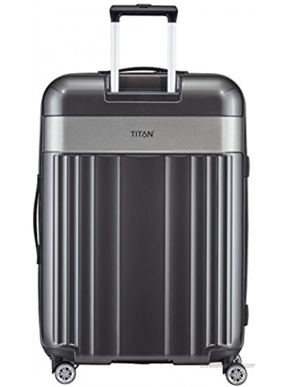 TITAN Unisex Adult Luggage Set Grey Anthrazit 76 cm