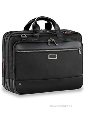 Briggs & Riley Atwork Large Expandable Briefcase 44 cm 24.5 liters Black