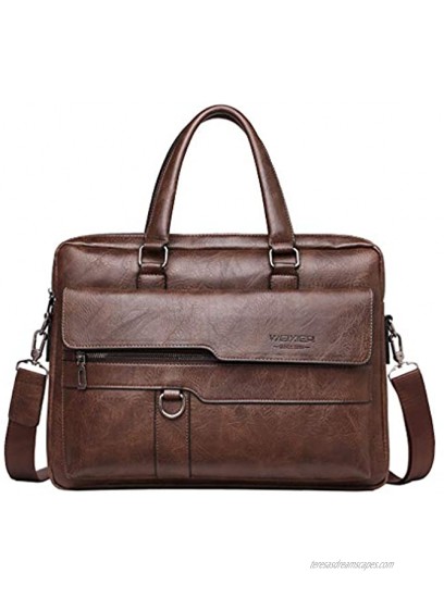 Business Briefcase Messenger Bag Handbag for Men Women Office Work Laptop Computer Crossbody Shoulder Travel Outdoor Daypack