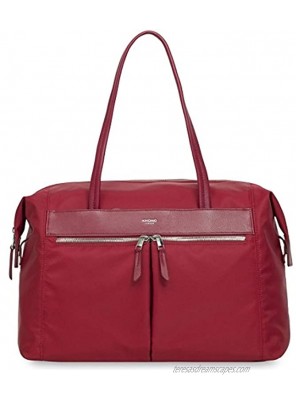 Knomo Knomo Curzon Shoulder Tote Bag Suitable for Up to 15 Inch Laptops Briefcase 38 cm Cherry