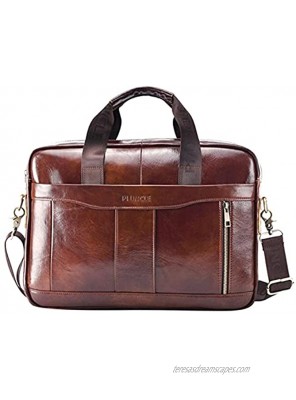 Men's Composite Leather Briefcase Men Laptop Bag,Composite Leather Shoulder Messenger Bags Office Handbag Men's Briefcases