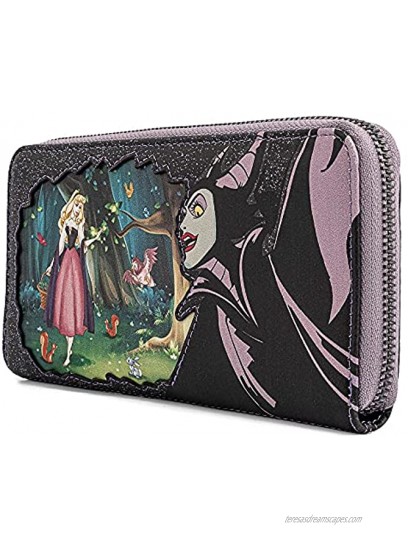 Loungefly Disney Villains Scene Maleficent Sleeping Beauty Wallet