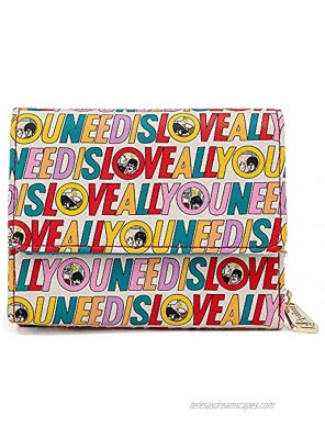 Loungefly The Beatles All You Need is Love Wallet