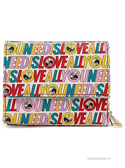 Loungefly The Beatles All You Need is Love Wallet