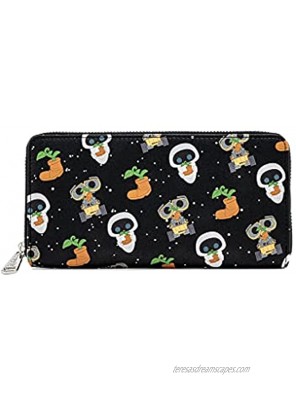 Loungefly X Disney Pixar Wall-E POP! Earth Day Zip Around Wallet Cute Wallets Fashion Accessories