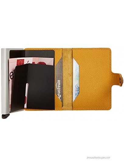 Secrid Mini Wallet Leather Amber Crisple SC5274