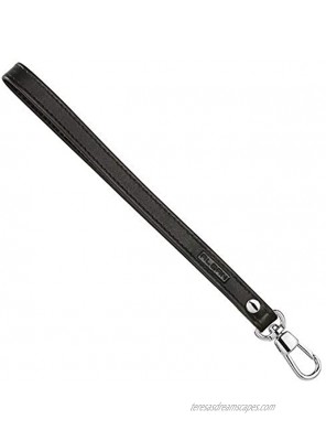 Alban Leather Wrist Strap for Wallet Clutch Wristlet Purse Keys Keychain