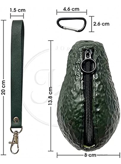 Avocado Coin Purse For Women Avocado Gifts Wallet Purse Coin Pouch Vegan Gifts or Keto Gifts Avocado Keychain Novelty Purse Pouch Wristlet Wallets for Women Avocado Stuff or Avocado Wallet Wristlet for Women