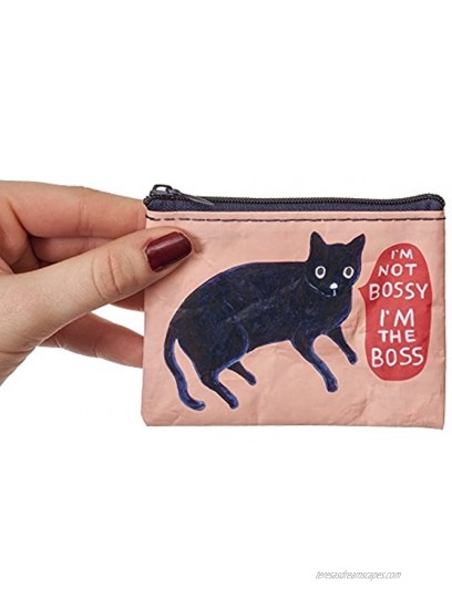Blue Q Bags Coin Purse I'm Not Bossy I'm The Boss Multi-Colored One Size