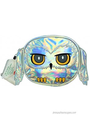 Harry Potter Purse Hedwig Owl Holographic Crossbody Bag with Coin Pouch