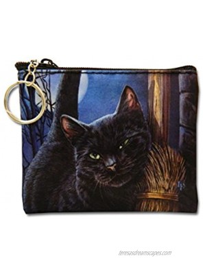 Lisa Parker Key Chain Coin Purse Brush With Magic Cat