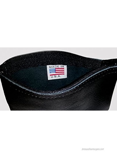 MJL Genuine Napa Leather coin purse. Buttery soft. Made in USA.