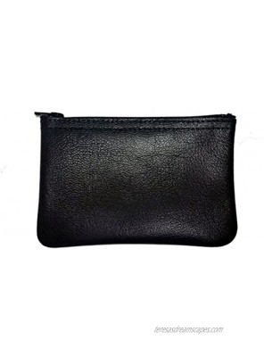 MJL Genuine Napa Leather coin purse. Buttery soft. Made in USA.