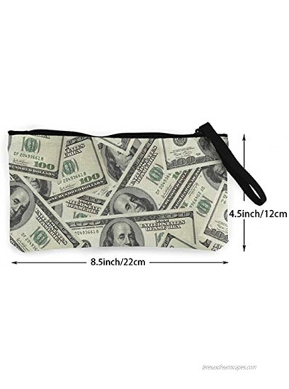 Van Gogh The Starry Night Multi-Functional Canvas Coin Purse Change Pouch Wallet Bag Small Makeup Bag With Zipper