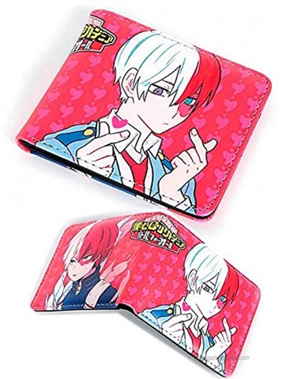 Kerr's Choice Cosplay Wallet M-y H-ero A-cademia Wallet with 50 Stickers Japan Anime Wallet