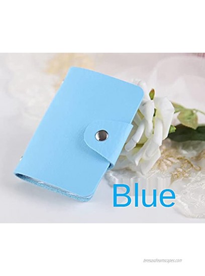 PU leather card bag RFID shield women's business card clip wallet