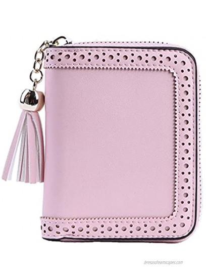 RFID Blocking Card Cases Women's Credit Card Holders Small Zipper Wallet With 22 Card Slots