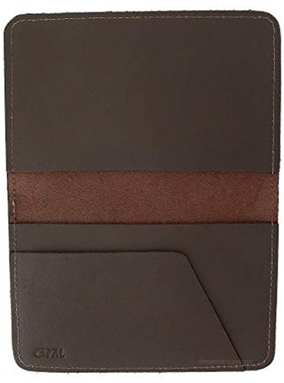 CTM Leather Top Stub Checkbook Cover
