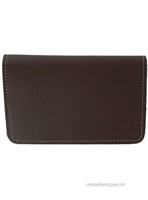 CTM Leather Top Stub Checkbook Cover