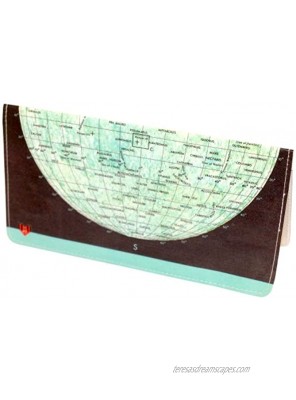 Moon Map Checkbook Cover