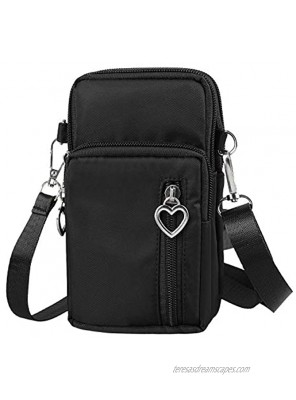 EEEKit Mini Cross-Body Cell Phone Bag Shoulder Strap Wallet Pouch Bag Purse for Most Smartphones up to 6.5 inch