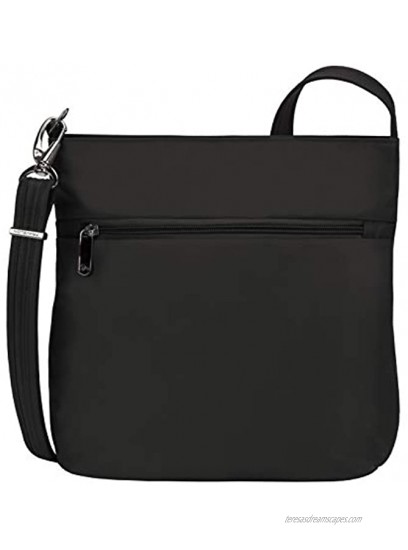 Travelon Women's Anti-Theft Tailored N s Slim Bag Onyx 11 x 11 x 1.75