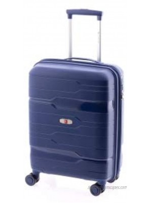 Gladiator Trolley Polypropylene 50 cm 4 Wheels and Zip and TSA Extendable Time Free and Sportwear Adult Unisex 381000 Multi-Coloured Multi-Coloured 50 cm